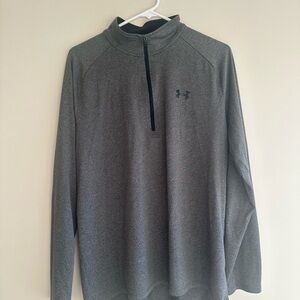 Under Armour Gray Quarter-Zip Jacket